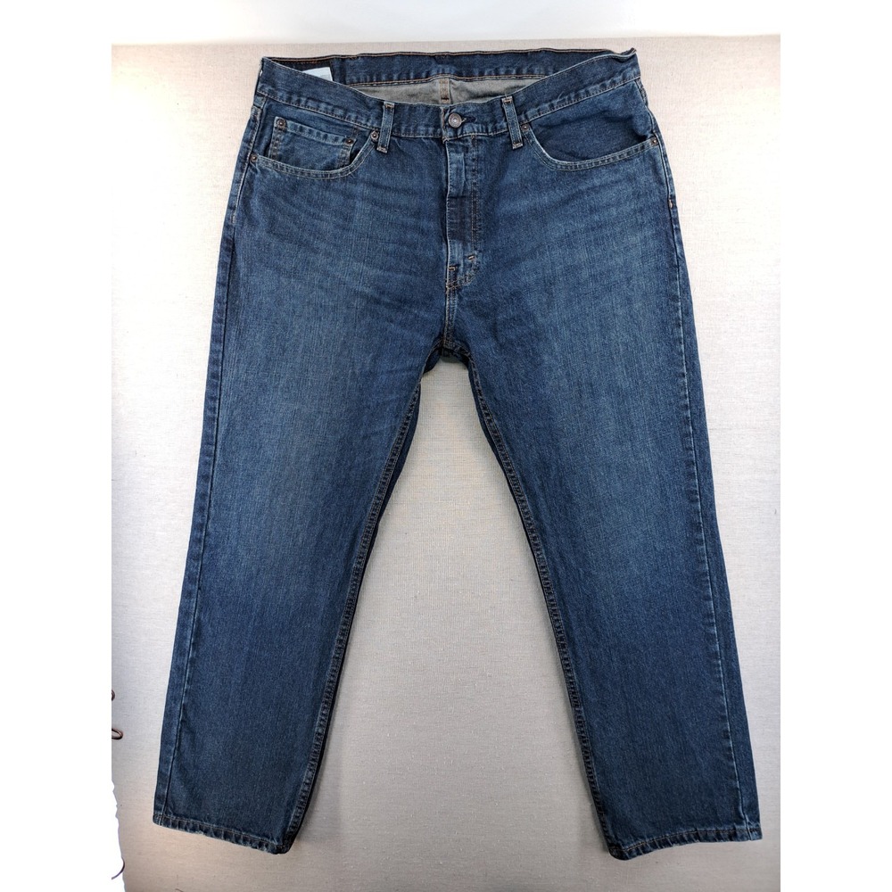 Levis 559 Jeans Mens 38x30 Relaxed Straight Blue Denim Medium Wash W39"
